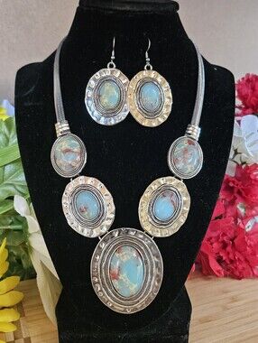 🆕️Natural Stone European Necklace
